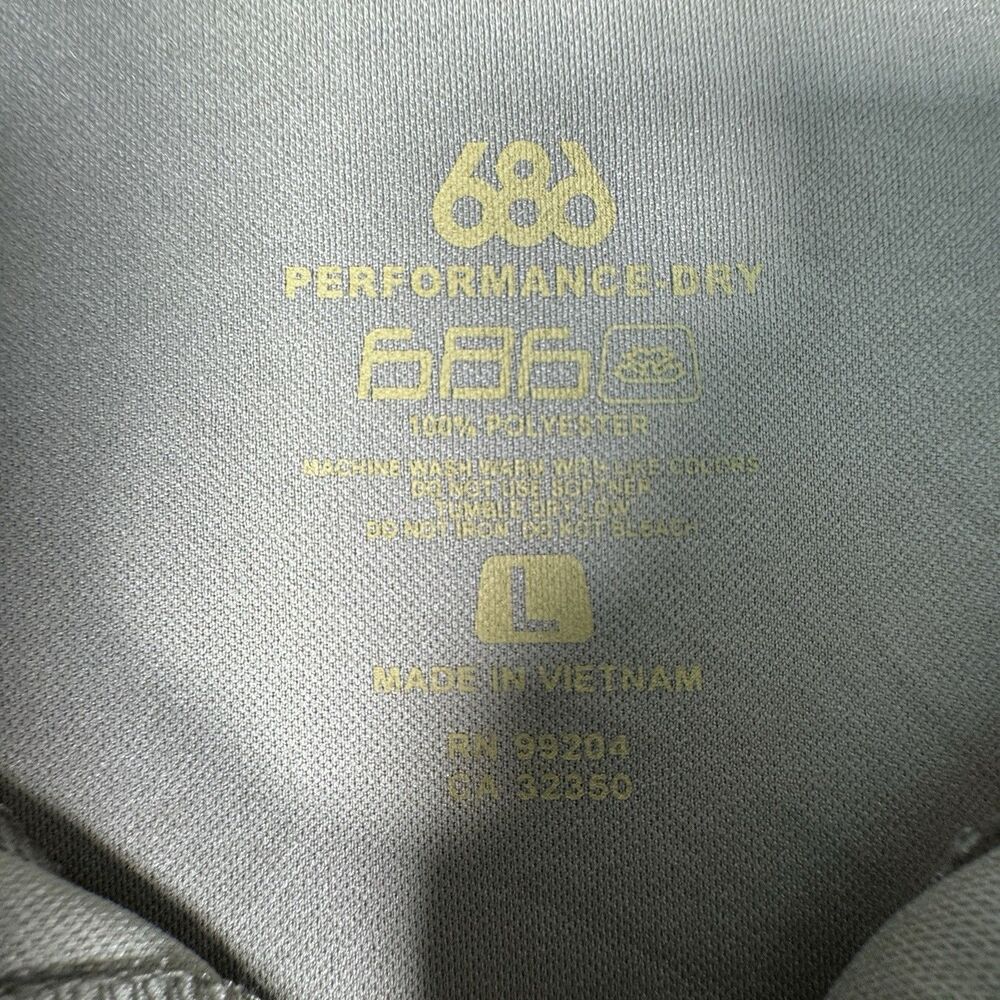 686 Performance Dry 1/4 Zip Pullover Sweater Mens… - image 3